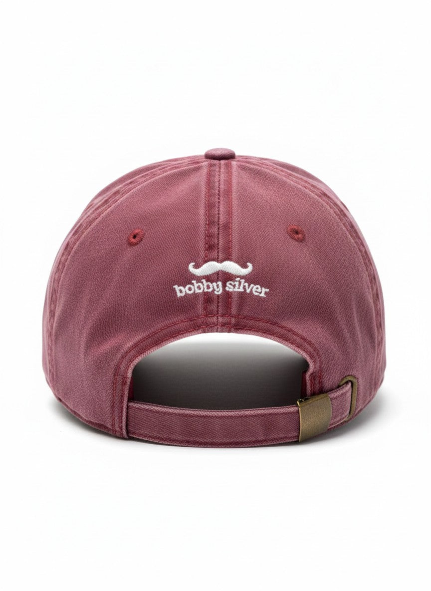 Gorra burdeos