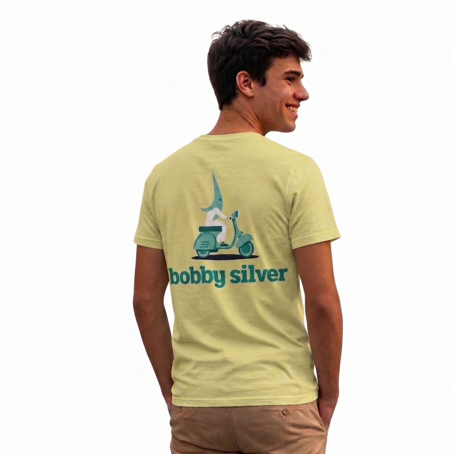 Camiseta NAZARENO VESPA amarilla